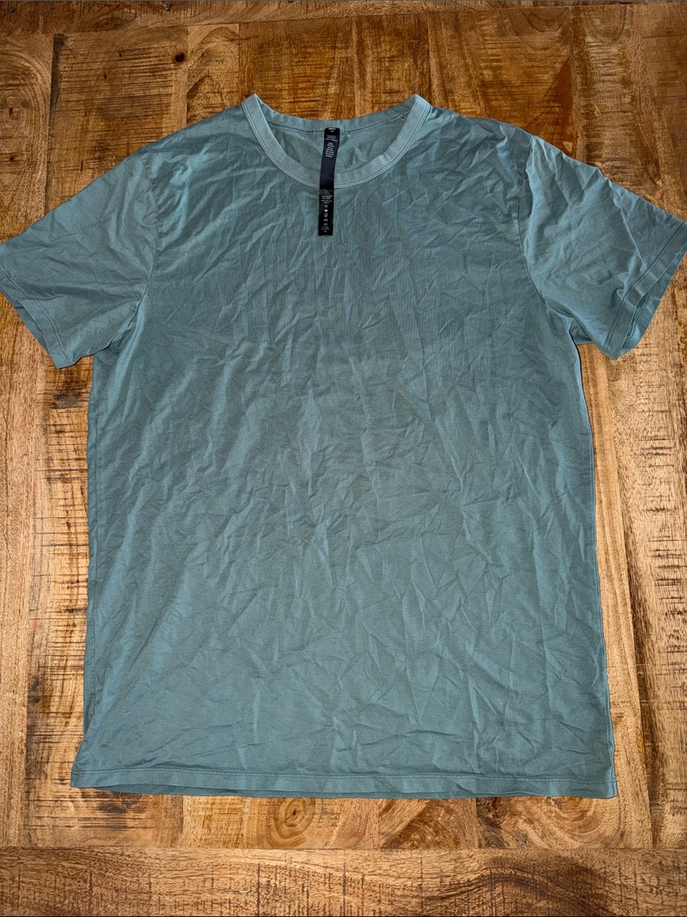 lululemon athletica Men's Crew Tee in Sage Blue-Green